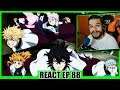 React INVASÃO do COVIL do OLHO do SOL da MEIA NOITE! - Black Clover 88 - Anime United