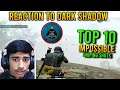 Reaction to DARK SHADOW Sniping Video | Gaming Portal Reacts to DarkShadow | Pubg Mobile