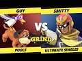 Smash Ultimate Tournament - Guy (Duck Hunt) Vs. Smitty (Captain Falcon) The Grind 97 SSBU Pool 2