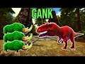 THEY GANKED OUR BOSS FIGHT!! Ark Official Unofficial Small Tribes PvP