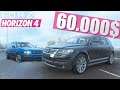 Volkswagen vs Audi - Авто Челлендж - Бюджет 60.000$ - Forza Horizon 4 + РУЛЬ