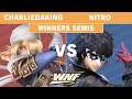 WNF EP8 - Charliedaking (Sheik) vs Nitro (Joker) Winners Semi Finals - Smash Ultimate