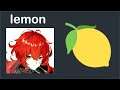 Diluc eats lemon and becomes sus