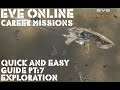 Eve Online Career Missions Quick and Easy Guide Part 7 Exploration Scanning Hacking