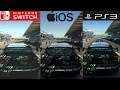 GRID Autosport - Nintendo Switch vs iOS vs PS3 | Gameplay Comparison