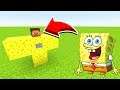 How To Make Spawn SPONGEBOB in Minecaft Pocket Edition/MCPE