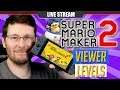 Playing VIEWER Levels | Super Mario Maker 2 -NIGHTBOT is dead