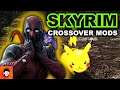 Skyrim crossover mods on Xbox - goof around with Witcher clothes, Harry Potter spells and more!