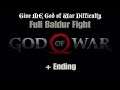 Final Baldur Boss Fight + Ending |Give Me God of War Difficulty| #GodOfWar