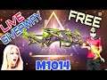 Free Fire Live Giveaway For Subscribers M1014 Evo Gun | New Redeem code Today