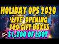 Holiday Ops Mega-Video | Opening 300 Gift Boxes! | Full Event Details + Rewards