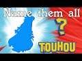 HOW FAKE OF A TOUHOU FAN AM I?!?! | Name All The Touhou Characters Quiz