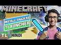 How To Install Shaders In TLauncher | Minecraft | HINDI | By Aayush Technical