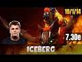 Iceberg | Batrider | Dota 2 Pro Gameplay - Patche 7.30e