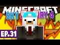 Minecraft Sky Factory 4 - THIS IS FINE! #31 [Modded Questing Skyblock]