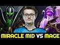 MIRACLE Mid vs MAGE — Midas Rubick vs Scepter Void Spirit