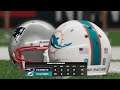 Patriots vs Dolphins Week 1 Madden 22 Simulation
