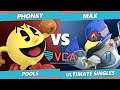 VCA 2021 - Phonky (Pac-Man) Vs. MAX (Falco) SSBU Ultimate Tournament