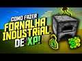 Como fazer FORNALHA INDUSTRIAL de XP MUITO SIMPLES no MINECRAFT BEDROCK!