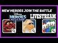 Disney Heroes Battle Mode LIVESTREAM! NEW HEROES JOIN THE BATTLE