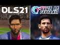 DLS 21 vs VIVE LE FOOTBALL | FACE COMPARISON | MESSI