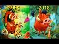 Evolution of Timon & Pumbaa in Games 1994~2018