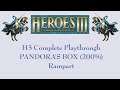 Heroes 3 Complete playthrough: Pandora's Box (200%, Rampart), part 1