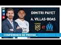 Nantes - OM  l La conférence d'André Villas-Boas & Dimitri Payet 🎙