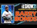 Barry Bonds is a BEAST!!! - MLB THE SHOW 21 PLAYER LOCK EP.6