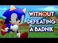 Can You Beat Sonic Robo Blast 2 WITHOUT Defeating a Badnik?!
