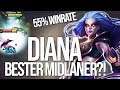 Diana - höchste Winrate auf der Midlane?! | Durchgequatscht Diana