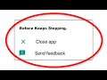 How To Fix Reface Keeps Stopping Error Android & Ios - Fix Reface App Not Open Problem