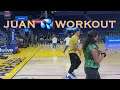 📺 Juan Toscano-Anderson workout/threes at Warriors pregame before Minnesota Timberwolves