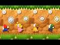 Mario Party 9 - Minigames - Mario vs Luigi vs Peach vs Daisy (Master CPU)