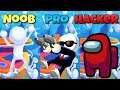 NOOB vs PRO vs HACKER in Jump Over IO