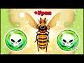 ОТКРЫЛ НОВЫЙ ВИД АТАКИ ШЕРШНЯ УБИЙЦЫ! АТАКА С УМЕНИЕМ! ШЕРШЕНЬ УБИЙЦА. Pocket Bees: Colony Simulator