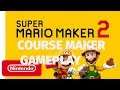 Super Mario Maker 2 Course Maker Gameplay