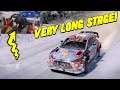 THAT WAS A LONG STAGE! - Hyundai i20 WRC Sweden (Custom Steering Wheel + Shifter) / WRC 8 Gameplay