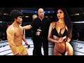 UFC 4 | Bruce Lee vs. Eriana Blanco (CURVY MODEL) (EA Sports UFC 4)