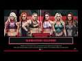 WWE 2K19 Ronda VS Bayley,Becky,Charlotte,Alexa,Nia Elimination Chamber Match