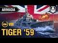 Armada: British cruiser Tiger '59 | World of Warships guide