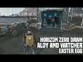 Death Stranding - Horizon Zero Dawn Aloy and Watcher Easter Egg
