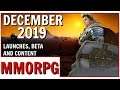 December 2019 Upcoming MMORPG Launches, Betas and Content