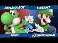 EVO 2019 SSBU - NVR | Elegant (Luigi) Vs. ARM | Banana Boy (Yoshi) Smash Ultimate Tournament Top 256