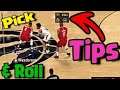 How do you run pick and roll in 2K20?