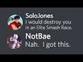 I Challenged Notbae to Speedrun Elite Smash with me