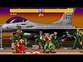 Street Fighter 2 - Ken vs. Guile on Hardest Difficulty (Sega Genesis)
