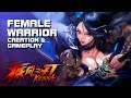 Kritika (疾风之刃) - Female Warrior - Creation & Gameplay - Skills Preview - PC - F2P - CN