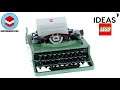 LEGO Ideas 21327 Typewriter - LEGO Speed Build Review