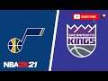 (PS4) NBA2K21 Live Gameplay- Utah Jazz @ Sacramento Kings